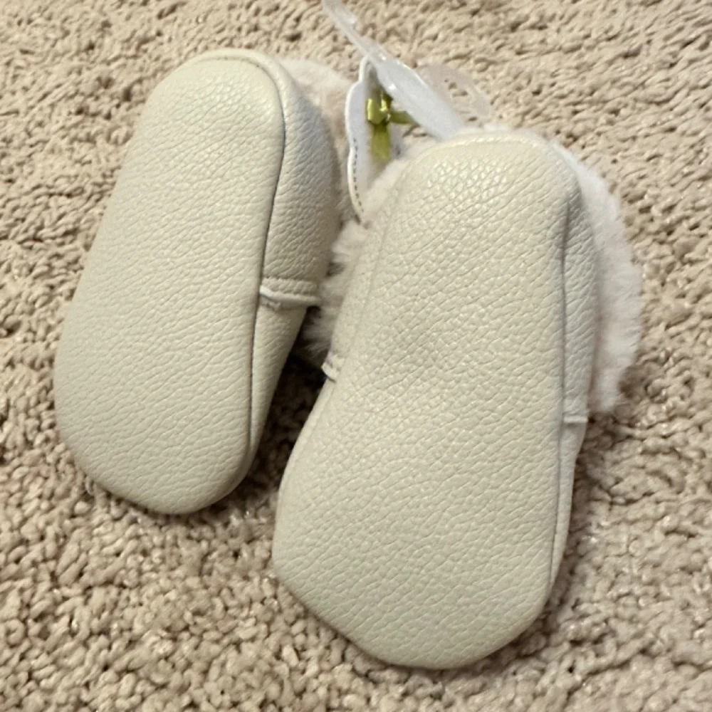 Infant Baby Girl Fur Shoes